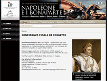 Tablet Screenshot of napoleonsites.eu